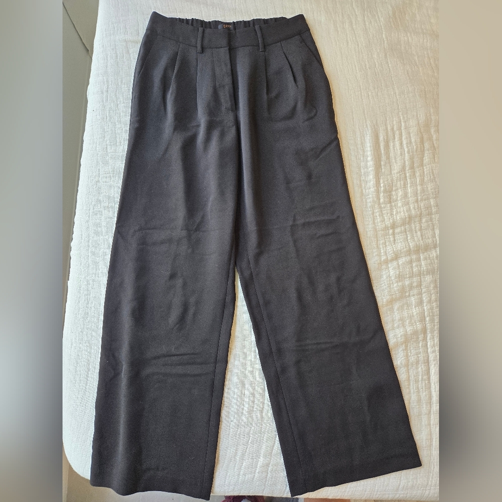 Quince Pleated Wide Leg Pants